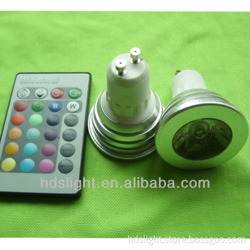 3W colorful rgb led light